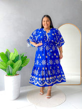 Vestido Midi com Estampa Floral