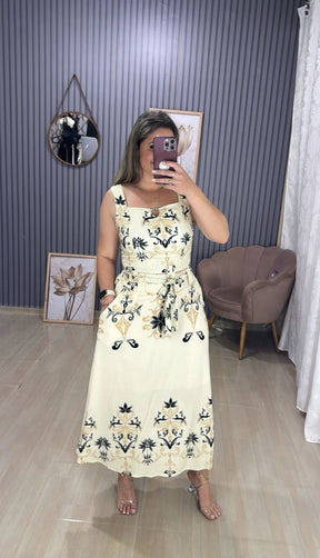 Conjunto saia midi Sarah