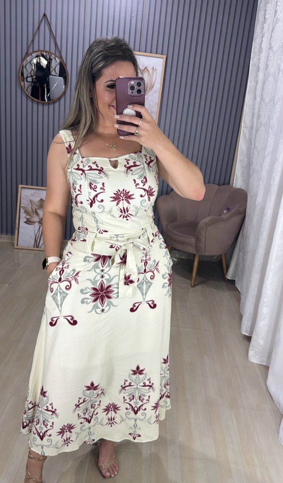 Conjunto saia midi Sarah