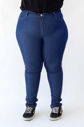 Calça Jeans Skinny Lavagem Média